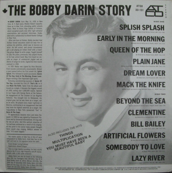 Bobby Darin / The Bobby Darin Story - LP USED