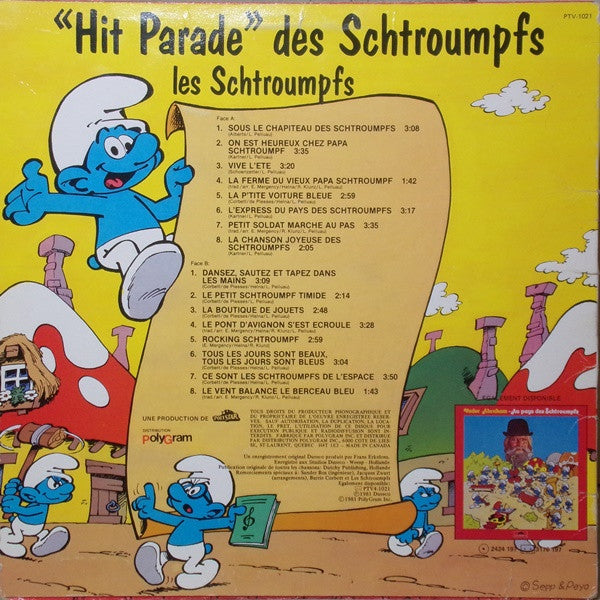 Various / Hit Parade Des Schtroumpfs - LP USED