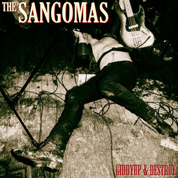 The Sangomas / Giddyup & Destroy - LP CLEAR