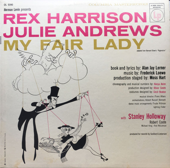 Rex Harrison, Julie Andrews / My Fair Lady - LP Used