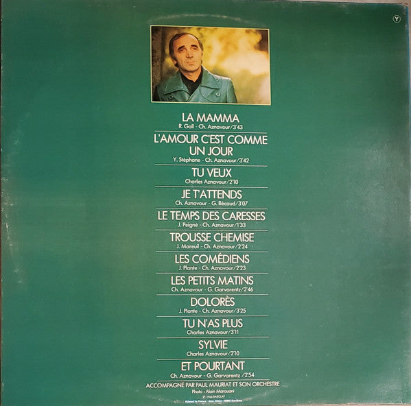 Charles Aznavour / Volume 2: La Mamma - LP USED