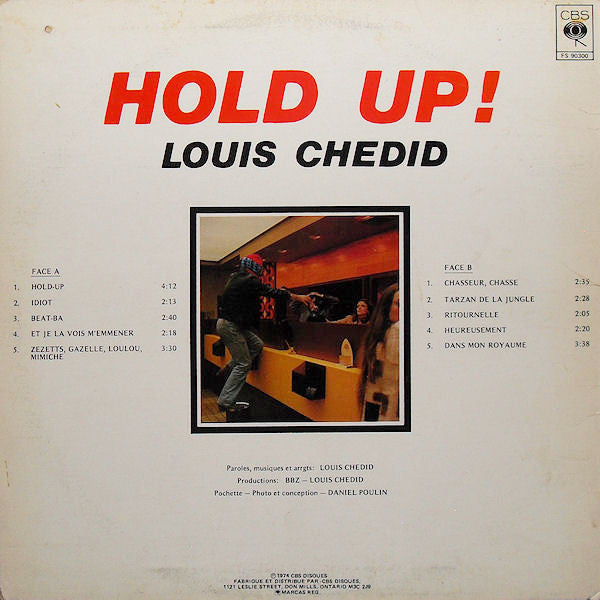 Louis Chedid / Hold Up ! - LP USED