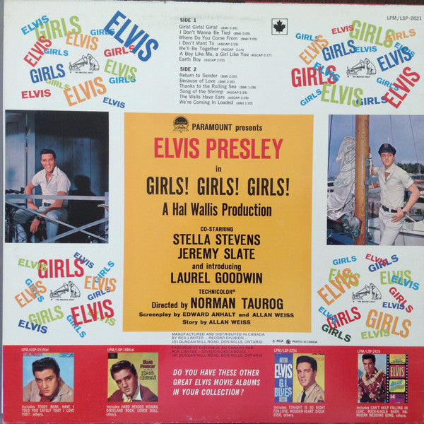 Elvis Presley / Girls! Girls! Girls! - LP USED