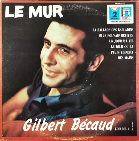 Gilbert Bécaud / Le Mur-Vol 1 - 2LP Used