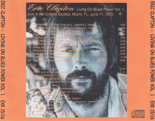 Eric Clapton / Living On Blues Power Vol. 1 - CD (Used)