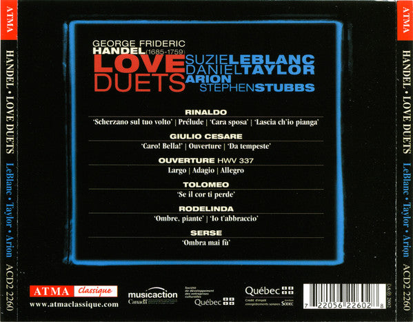 Handel: Love Duets / Love Duets - CD (Used)