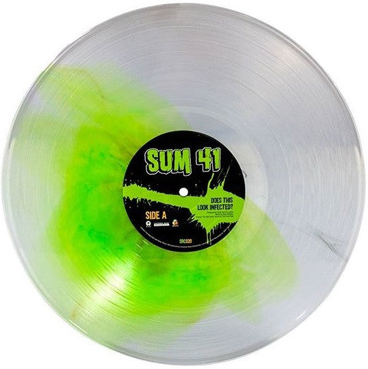 Sum 41 / Does This Look Infected? - LP Used GREEN BLOB