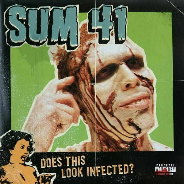 Sum 41 / Does This Look Infected? - LP Used GREEN BLOB