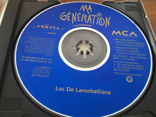 Luc De Larochellière / My Generation - CD Used (DISCOGS)