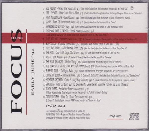 Various / Focus - Early June &