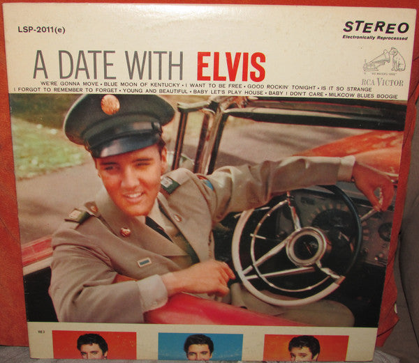 Elvis Presley / A Date With Elvis - LP USED