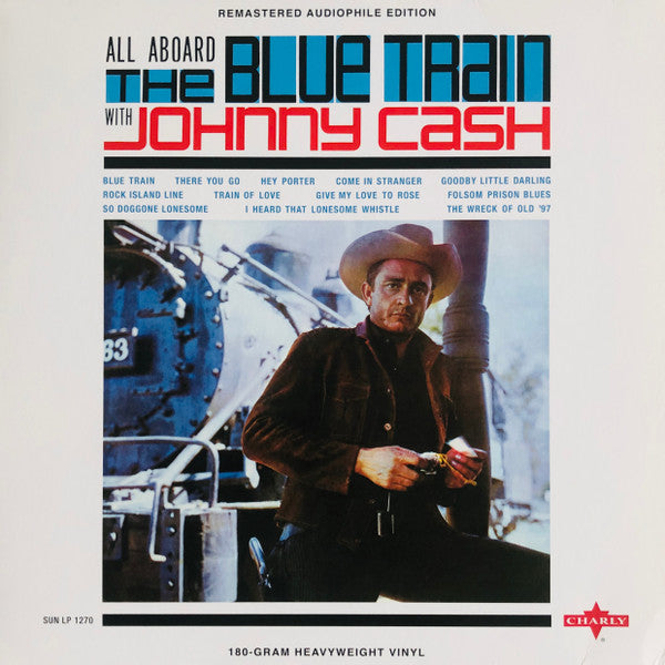 Johnny Cash / All Aboard The Blue Train - LP COLOUR