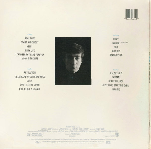 John Lennon / Imagine: John Lennon, Music From The Motion Picture - LP USED