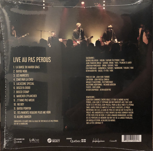 Salebarbes / Live Au Pas Perdus - LP Used