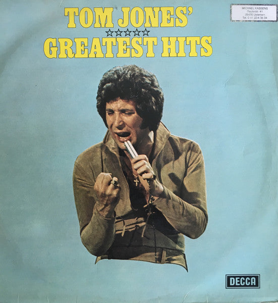 Tom Jones / Greatest Hits - LP Used