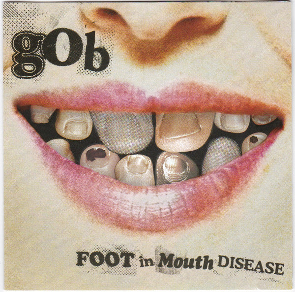 Gob / Foot In Mouth Disease - LP white/red