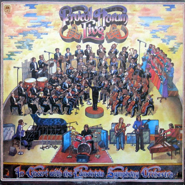 Procol Harum In Concert With The Edmonton Symphony Orchestra / Live - LP Used