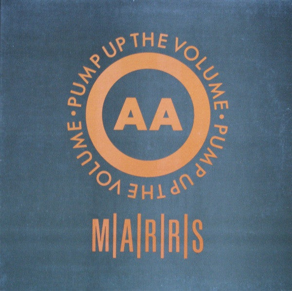 M|A|R|R|S / Pump Up The Volume - LP 12&