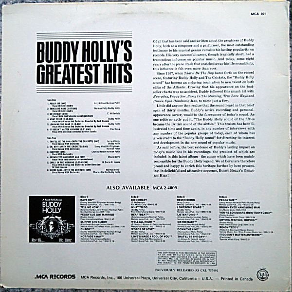 Buddy Holly / Buddy Holly&