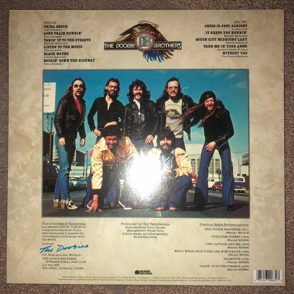 The Doobie Brothers / Best Of The Doobies - LP COLA BOTTLE GREEN