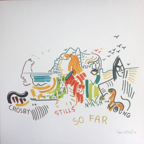 Crosby, Stills, Nash & Young / So Far - LP CLEAR