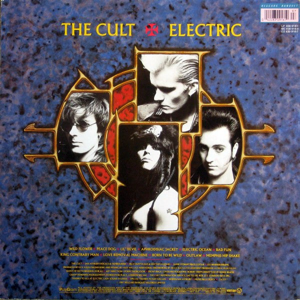 The Cult / Electric - LP BLUE