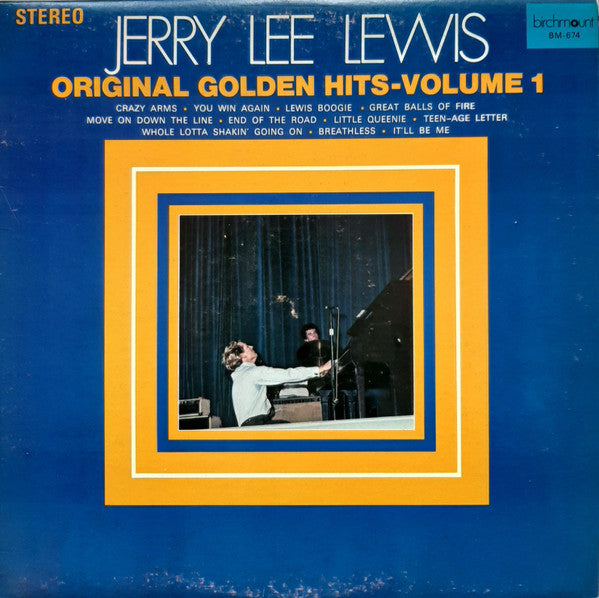 Jerry Lee Lewis / Original Golden Hits - Volume 1 - LP USED