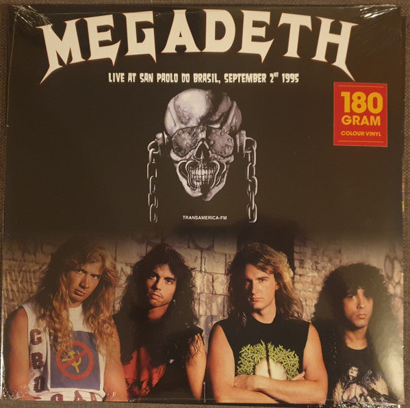 Megadeth / Live At San Paolo Do Brasil, September 2nd 1995 - LP COLOR