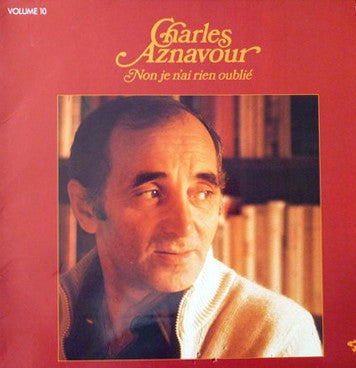 Charles Aznavour / No, I Forgot Nothing - LP Used