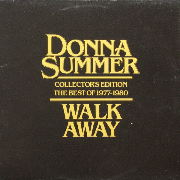 Donna Summer / Walk Away Collector&