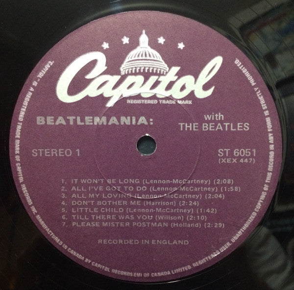 The Beatles / Beatlemania!  With The Beatles - LP Used