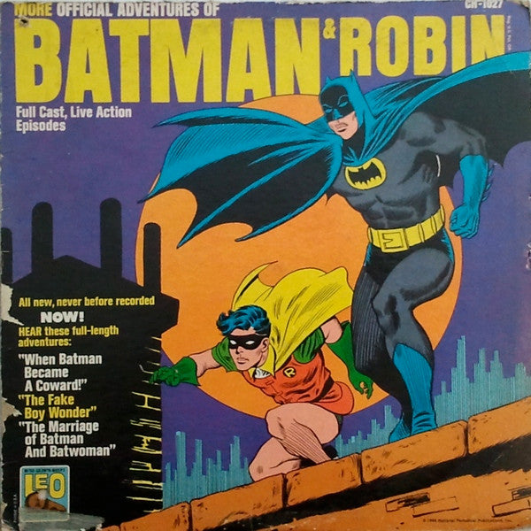 Batman & Robin / More Official Adventures Of Batman & Robin - LP Used