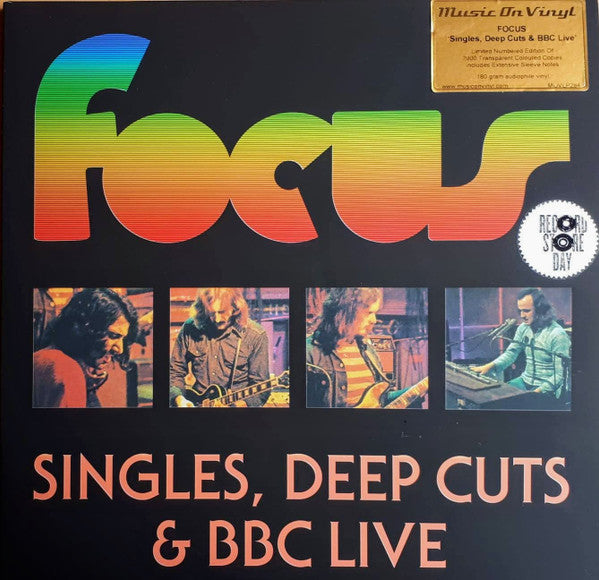 Focus / Singles, Deep Cuts & BBC Live - 2LP COLOR