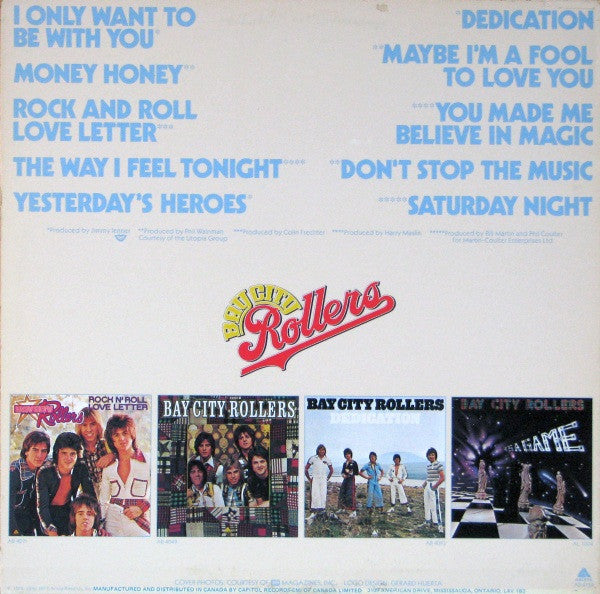 Bay City Rollers / Greatest Hits - LP USED