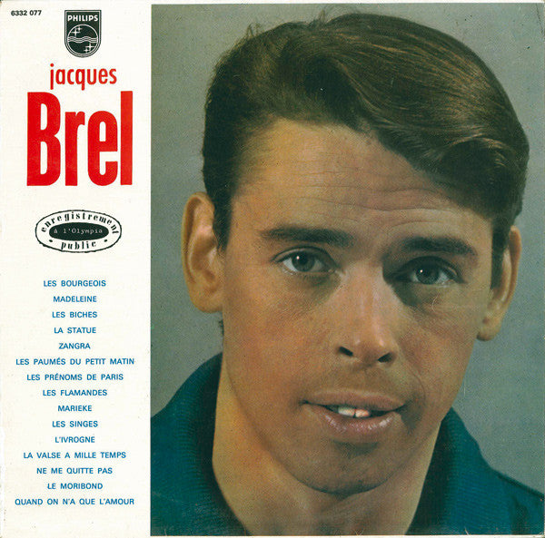 Jacques Brel / Enregistrement Public À L&