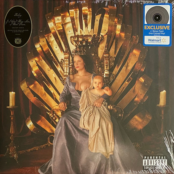 Halsey / If I Can’t Have Love, I Want Power - LP GREY TRANSPARENT