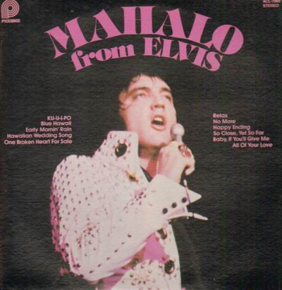 Elvis Presley / Mahalo From Elvis - LP USED