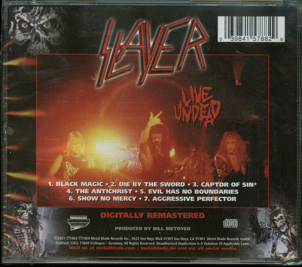 Slayer / Live Undead - CD (Used)