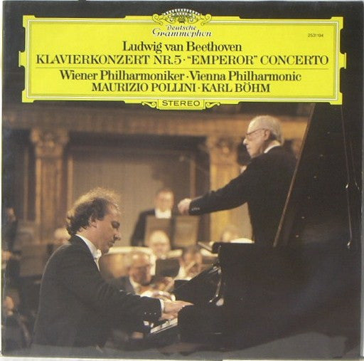 Ludwig van Beethoven - Wiener Philharmoniker = Vienna Philharmonic / Klavierkonzert Nr. 5 "Emperor" Concerto - LP Used