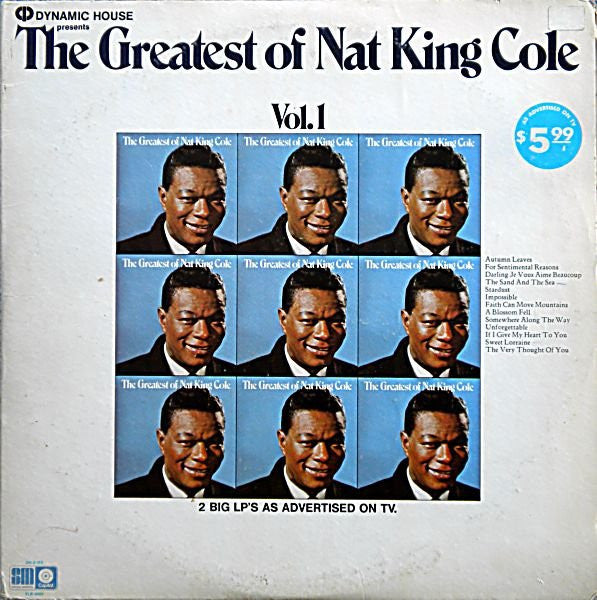 Nat King Cole / The Greatest Of Nat King Cole - 2LP Used