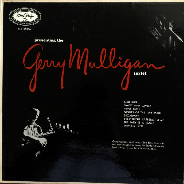 The Gerry Mulligan Sextet / Presenting The Gerry Mulligan Sextet - LP Used