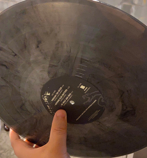 Metallica / Metallica - LP CLEAR WITH BLACK MARBLE