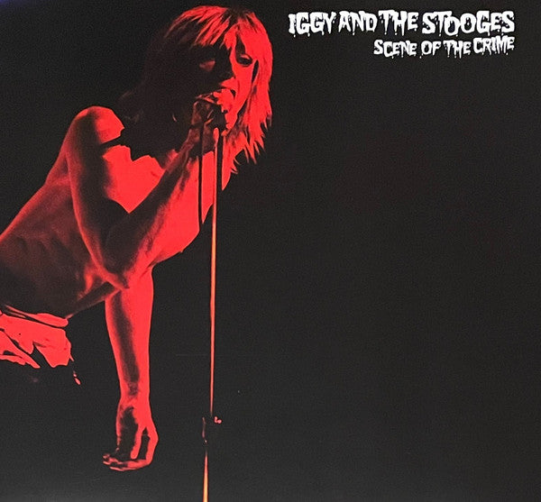 Iggy And The Stooges / Scene Of The Crime - LP RED MARBLED