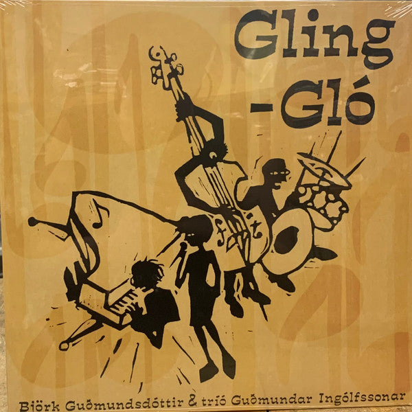 Björk & Tríó Guðmundar Ingólfssonar / Gling-Gló - LP