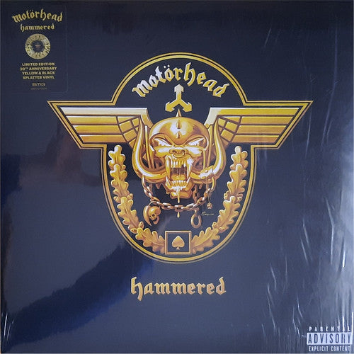 Motörhead / Hammered - LP YELLOW SPLATTER