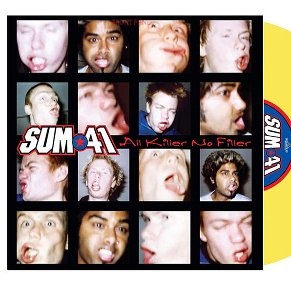 Sum 41 ‎/ All Killer No Filler - LP yellow, red