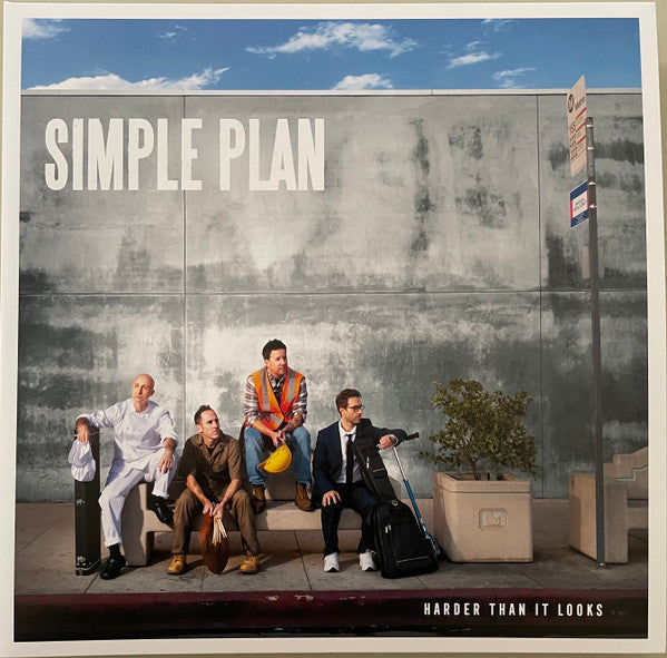 Simple Plan / Harder Than It Looks - LP PINK MARBLE