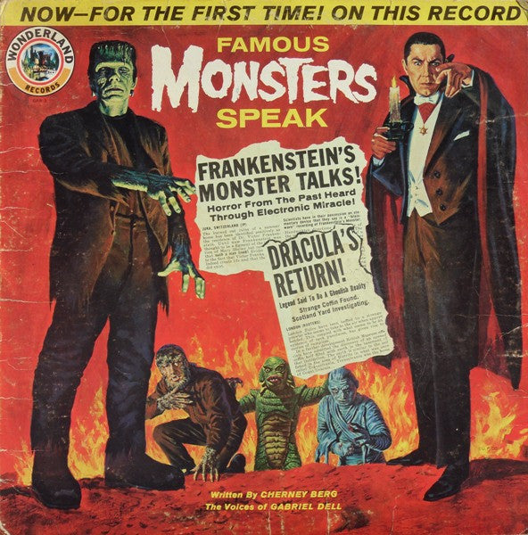 Cherney Berg, Gabriel Dell / Famous Monsters Speak - LP Used