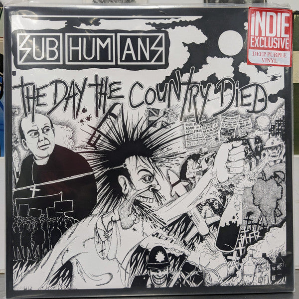 Subhumans / The Day The Country Died - LP purple