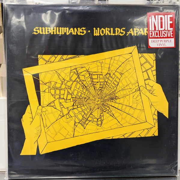 Subhumans / Worlds Apart - LP purple